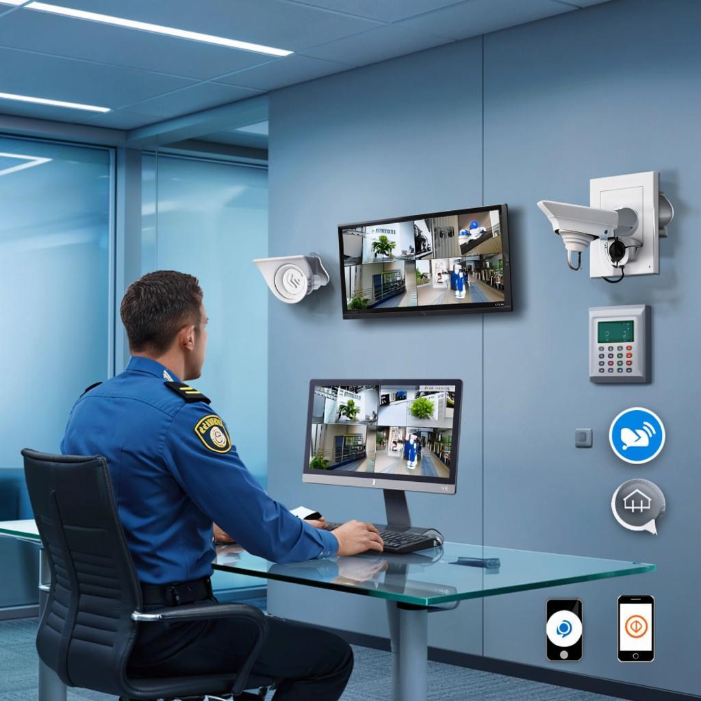 Интеграция беспроводного видеонаблюдения с системой охраны и оповещений