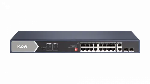 картинка Сетевой коммутатор iFLOW F-SW-EU620HPOE-V от магазина Охранных систем и видеонаблюдения