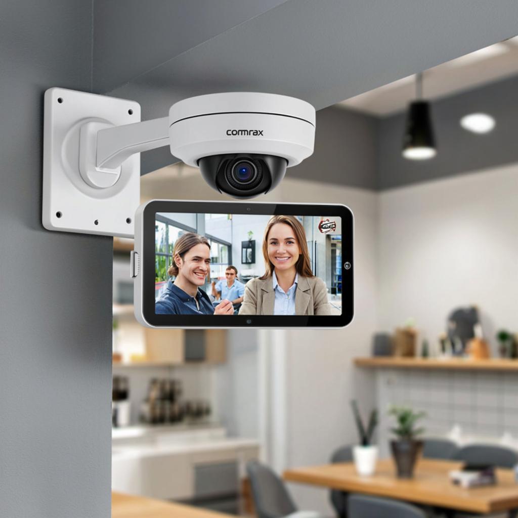 Как выбрать видеодомофон Commax для магазина или кафе: функции, которые важны