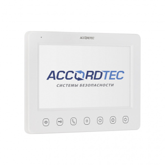 картинка Монитор Accordtec AT-VD 751C/M WH от магазина Охранных систем и видеонаблюдения