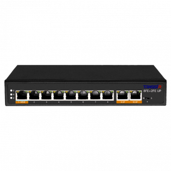картинка РоЕ-коммутатор TRASSIR TR-NS1110-120-8PoE от магазина Охранных систем и видеонаблюдения