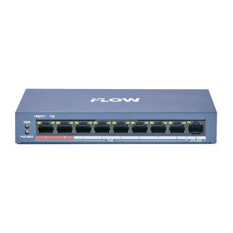 картинка PoE-коммутатор IFlow F-SW-EU209POE-V/L​ от магазина Охранных систем и видеонаблюдения