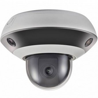 картинка Панорамная IP-камера Hikvision DS-2PT3326IZ-DE3 с 3 сенсорами, PTZ-модулем ×4, ИК-подсветкой от магазина Охранных систем и видеонаблюдения