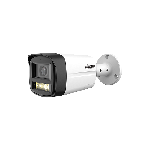 картинка DH-HAC-HFW1801TLMP-IL-T-0360B 8 Мп уличная цилиндрическая HD-камера от магазина Охранных систем и видеонаблюдения