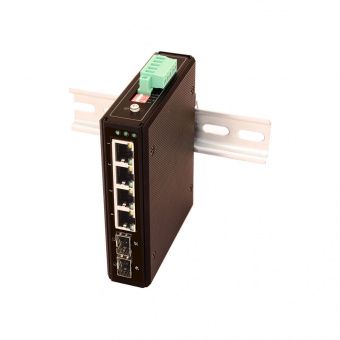 картинка PoE-коммутатор Osnovo SW-80402-I(port 60W,240W) от магазина Охранных систем и видеонаблюдения