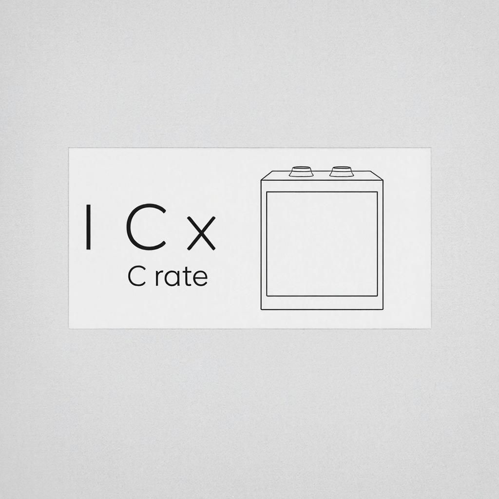 Как рассчитать ток разряда по ёмкости (Ah) и C‑rate