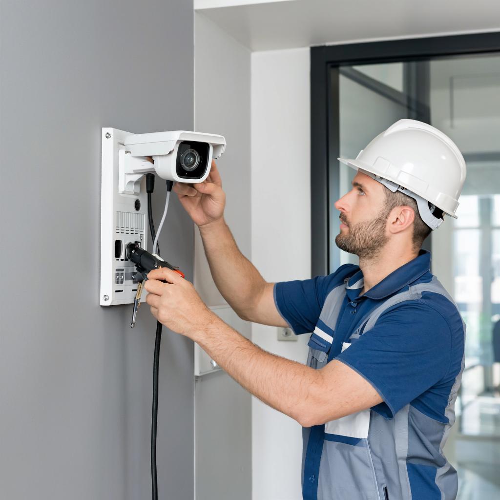 Монтаж видеонаблюдения в подъезде и на входе: правила и нормативы