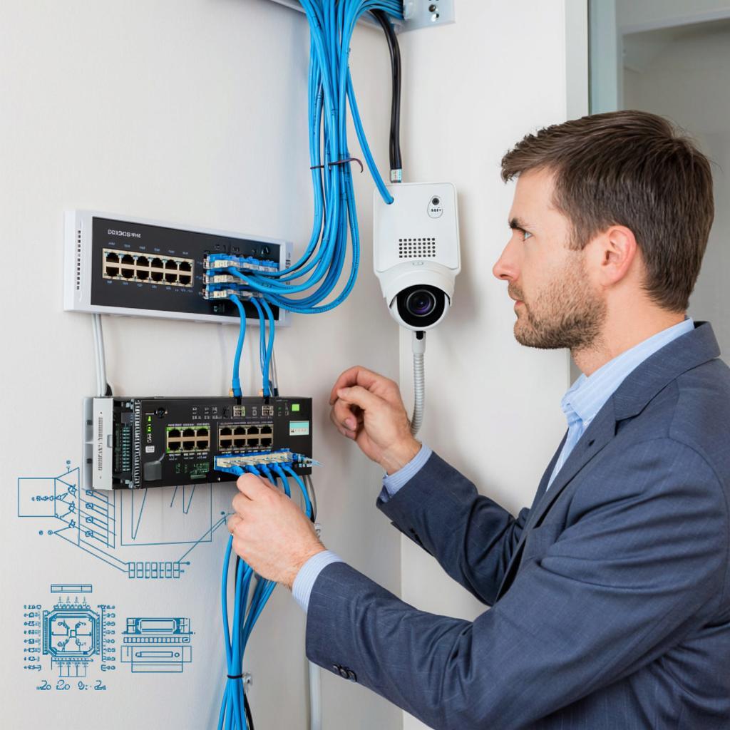 Видеодомофоны KIT для многоквартирных домов: особенности установки