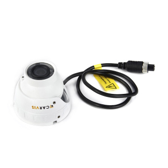 картинка Антивандальная купольная IP-камера с встроенным микрофоном CARVIS MС-409IR-I-M от магазина Охранных систем и видеонаблюдения
