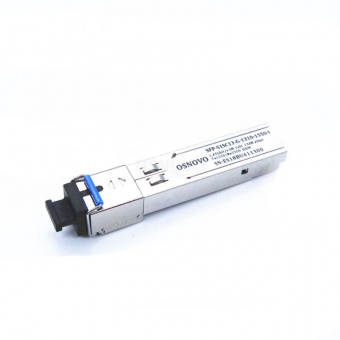 картинка SFP-модуль Osnovo SFP-S1SC13-G-1310-1550-I от магазина Охранных систем и видеонаблюдения