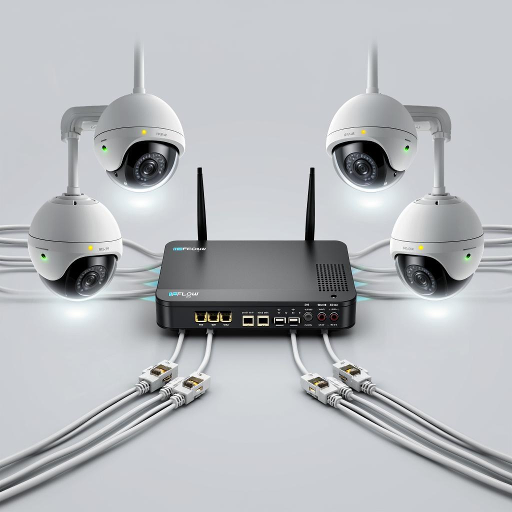 Тест нагрузки: сколько камер IFLOW F-IC-1141M выдержит домашний роутер?