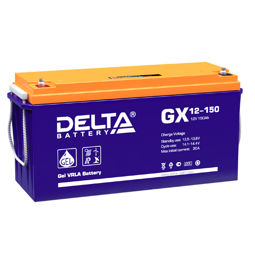 картинка DELTA battery GX 12-150 от магазина Охранных систем и видеонаблюдения