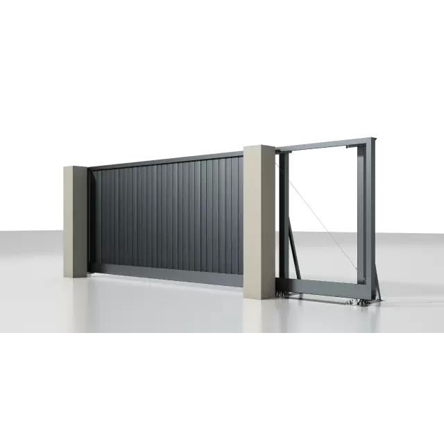 картинка Откатные ворота серии Prestige 5000×2000 мм от магазина Охранных систем и видеонаблюдения
