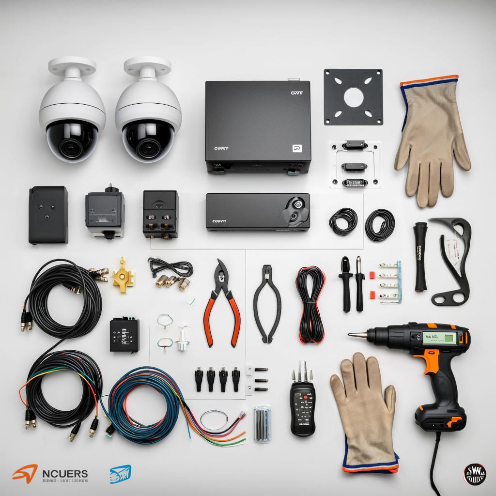 Инструменты и материалы для подключения видеонаблюдения: чек-лист монтажника