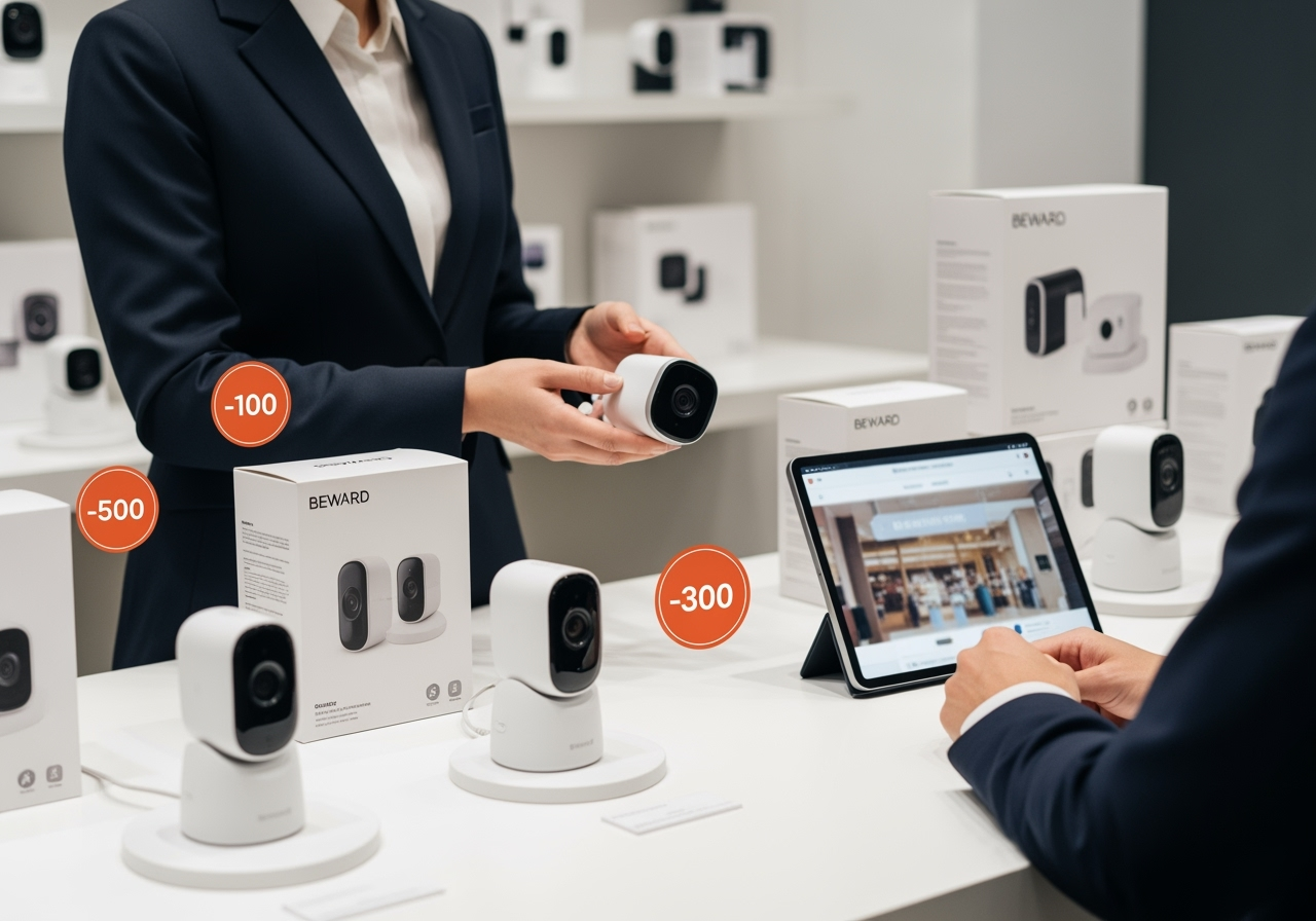 Где купить камеры Beward в 2025: цены, скидки и лучшие магазины