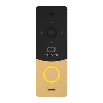 картинка Вызывная панель SLINEX ML-20CRHD gold+black от магазина Охранных систем и видеонаблюдения