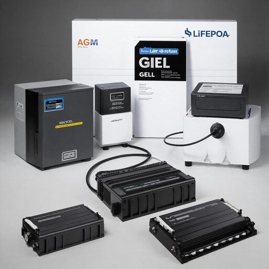 AGM vs GEL vs LiFePO4: какой аккумулятор выбрать для ИБП и видеонаблюдения