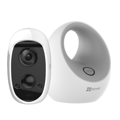 картинка Ezviz CS-W2D-B2-EUP W2D+ 2*C3A комплект видеонаблюдения от магазина Охранных систем и видеонаблюдения