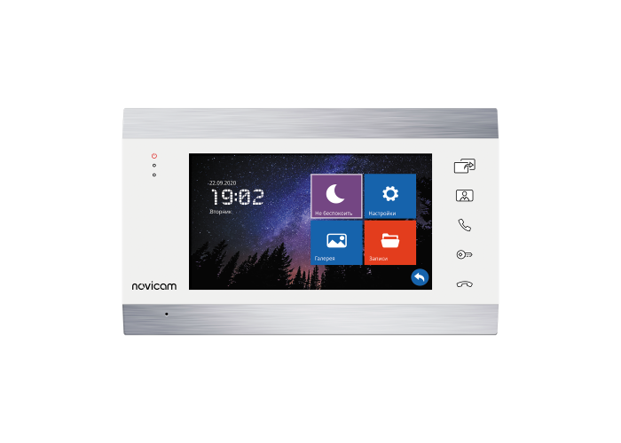 картинка MAGIC 7 HD WHITE
HD видеодомофон с 7" дисплеем и записью от магазина Охранных систем и видеонаблюдения