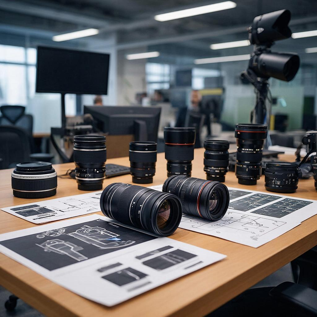 Таблица: фокусное расстояние, угол обзора и расстояние до объекта