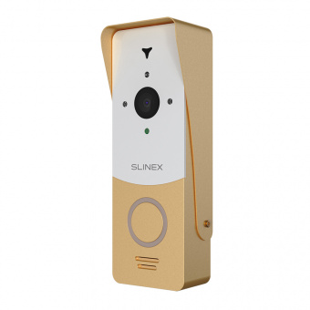 картинка Вызывная панель SLINEX ML-20HR gold+white от магазина Охранных систем и видеонаблюдения