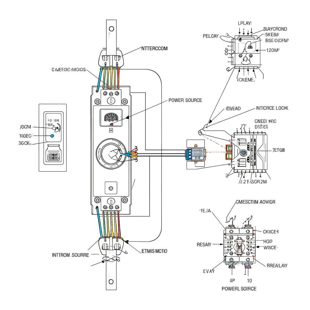 Схема подключения электрозамка к домофону: советы установки