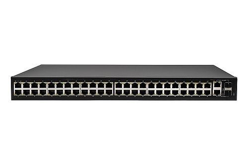 картинка NS-SW-48F2G-P PoE коммутатор Fast Ethernet на 48 x  RJ45 + 2 x  GE Combo uplink портов. от магазина Охранных систем и видеонаблюдения