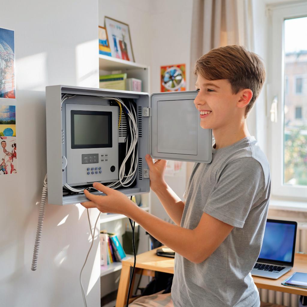 Видеообзор: распаковка и первый запуск видеодомофона FOX