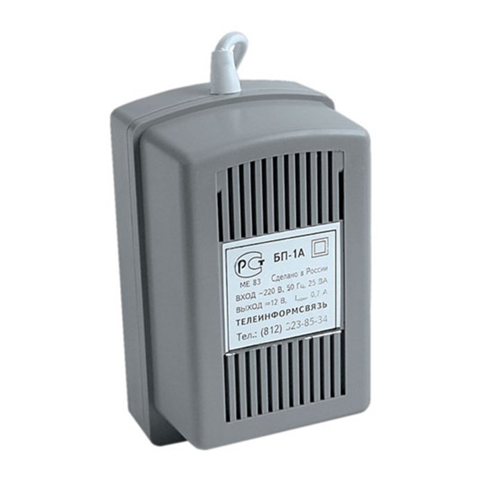 картинка БП-1А Блок питания стабилизированный от магазина Охранных систем и видеонаблюдения