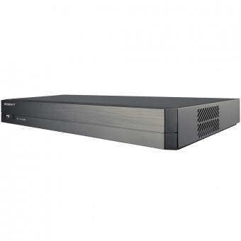 картинка 4-канальный IP-видеорегистратор Wisenet QRN-410S с питанием камер по PoE от магазина Охранных систем и видеонаблюдения