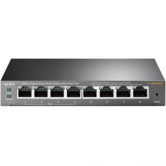 картинка Управляемый Smart PoE-коммутатор TP-Link TL-SG108PE Gigabit Ethernet от магазина Охранных систем и видеонаблюдения