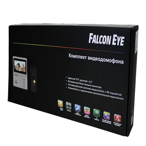 картинка Комплект видеодомофона KIT- Vista от магазина Охранных систем и видеонаблюдения