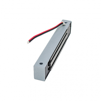 картинка Электромагнитный замок AccordTec «ML-100K с уголком, цвет Серебряный металлик» от магазина Охранных систем и видеонаблюдения