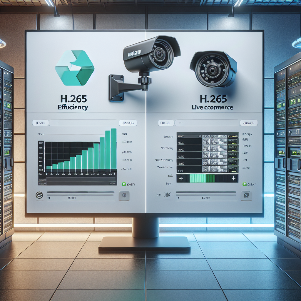 Сравнение форматов: H.265 vs H.264 в камерах Uniview — экономия места и качество