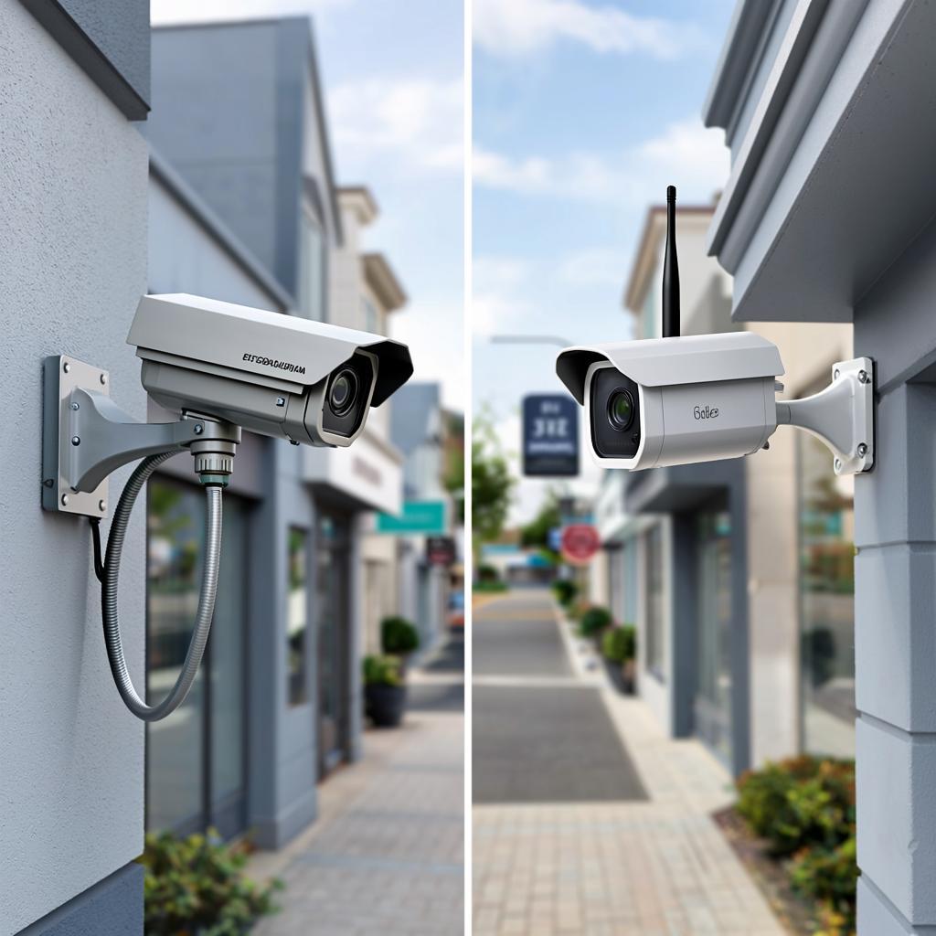 Кабельное или беспроводное уличное видеонаблюдение: что лучше