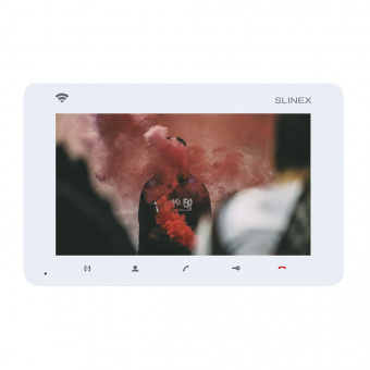 картинка Видеодомофон SLINEX SM-07N Cloud White от магазина Охранных систем и видеонаблюдения