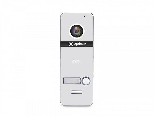 картинка Панель видеодомофона Optimus DSH-1080/1 (Белый) от магазина Охранных систем и видеонаблюдения