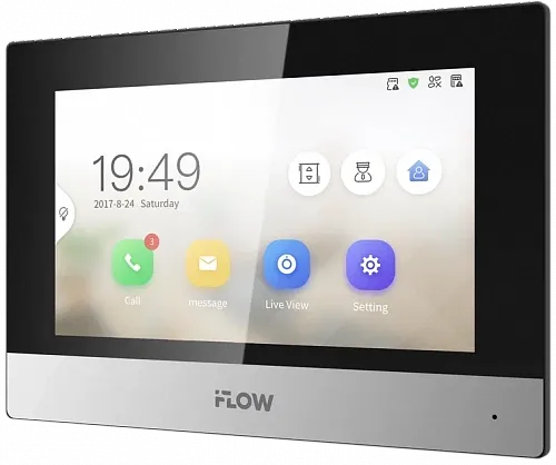 картинка Гибридный IP видеодомофон F-VI-3442HPE1 от магазина Охранных систем и видеонаблюдения