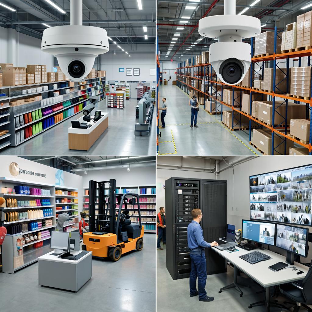 Камеры видеонаблюдения для магазина и склада: требования и подбор