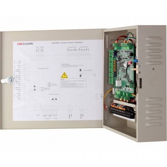 картинка Сетевой контроллер СКУД Hikvision DS-K2601, управление одной дверью от магазина Охранных систем и видеонаблюдения