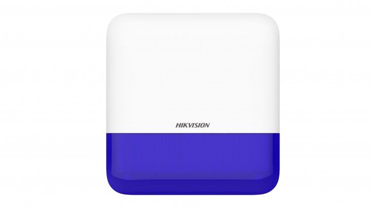картинка DS-PS1-E-WE (Blue Indicator) Беспроводной уличный оповещатель, синий от магазина Охранных систем и видеонаблюдения