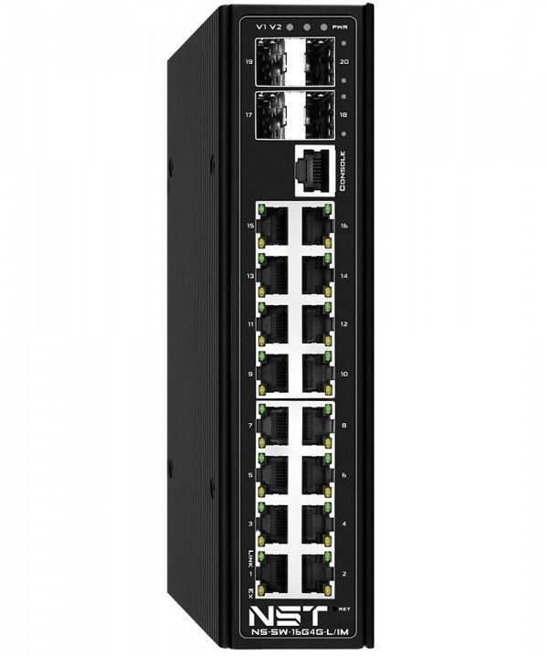 Встречайте L2  PoE коммутатор NST NS-SW-16G4G-PL/IM