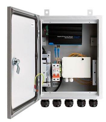 Beward представляет всепогодный PoE коммутатор B-431-8P2F3