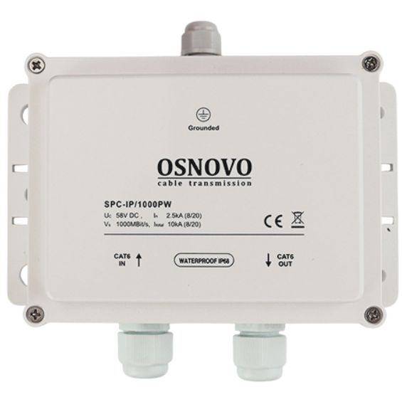 OSNOVO анонсирует арктическую грозозащиту SPC-IP/1000PW