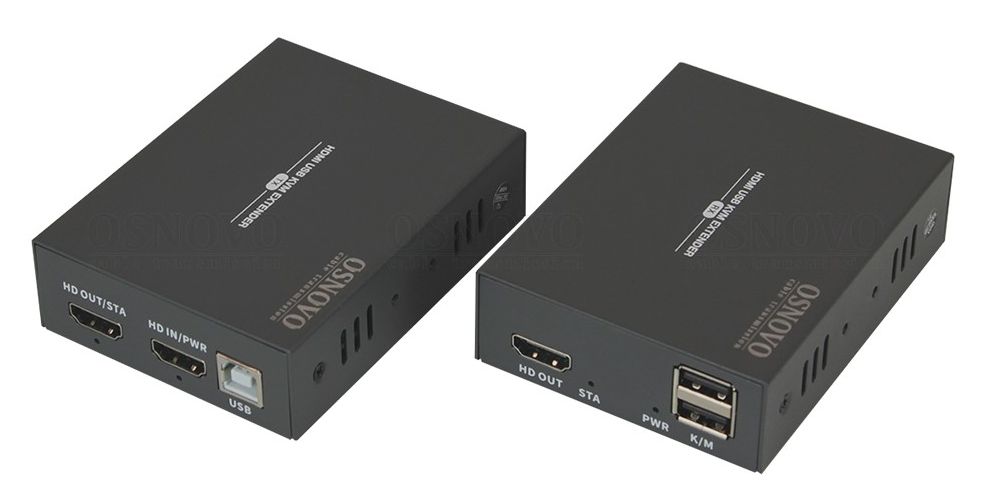 Новинки от OSNOVO - комплекты KVM HDMI удлинителей