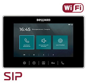 SIP монитор домофонии Beward SM710W - уже в продаже