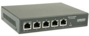 OSNOVO анонсирует 2,5G PoE коммутатор SW-5D-1(60W)