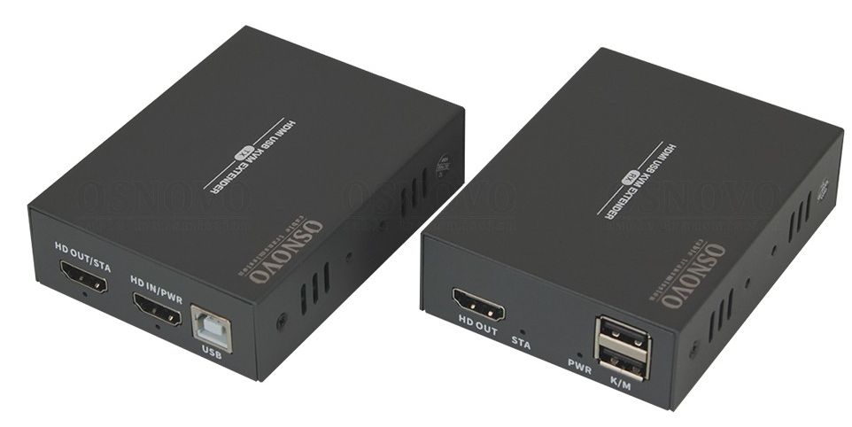 Комплекты KVM HDMI удлинителей OSNOVO - уже в продаже